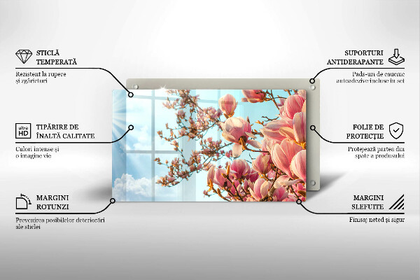 Tűzhelyvédő Rózsaszín virágú fa