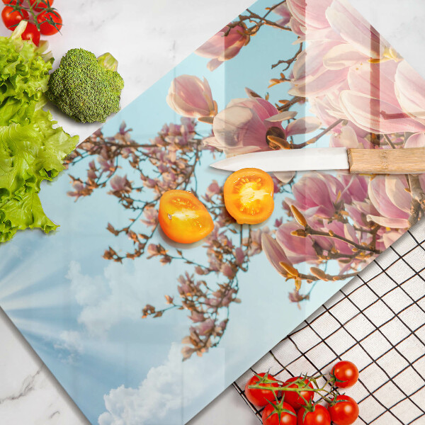 Tűzhelyvédő Rózsaszín virágú fa