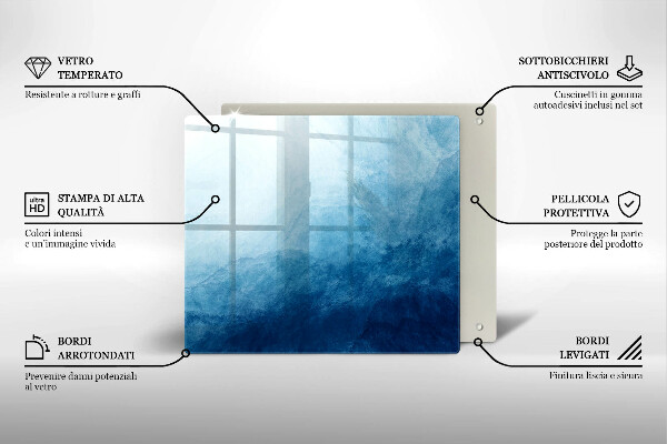 Tűzhelyvédő üveglap Absztrakt háttér