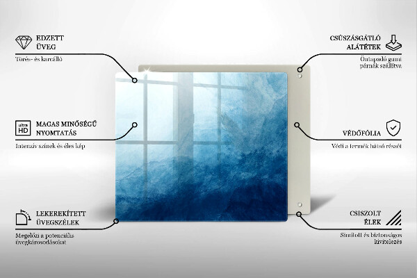 Tűzhelyvédő üveglap Absztrakt háttér