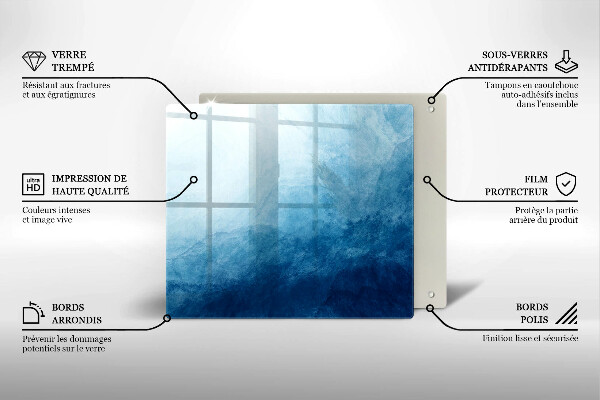 Tűzhelyvédő üveglap Absztrakt háttér