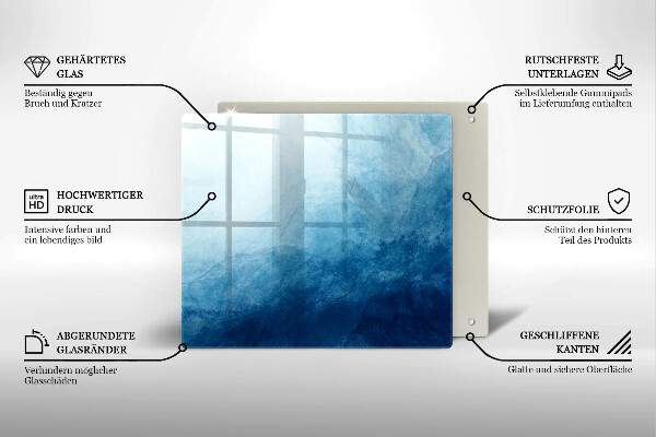 Tűzhelyvédő üveglap Absztrakt háttér