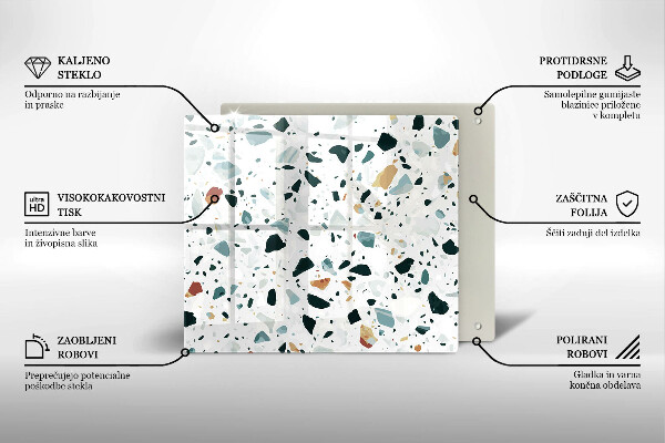 Tűzhelyvédő üveglap Könnyű kőedény