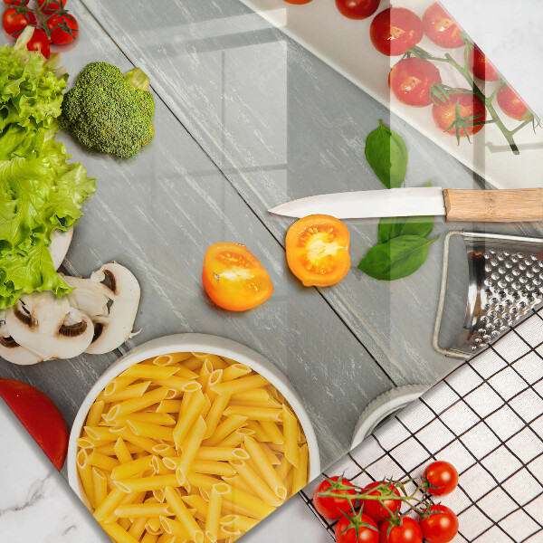 Tűzhelyvédő üveglap Konyhai étel