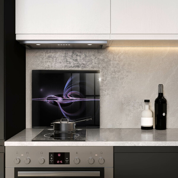 Tűzhelyvédő üveglap Modern absztrakció