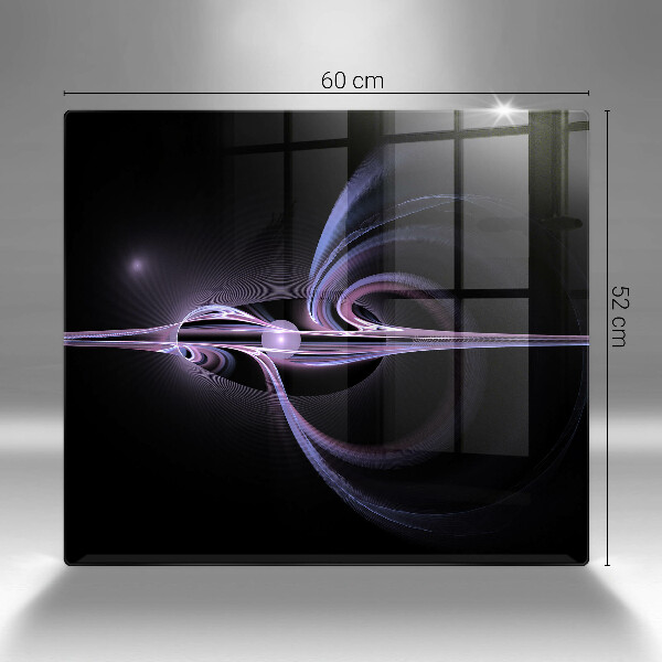 Tűzhelyvédő üveglap Modern absztrakció