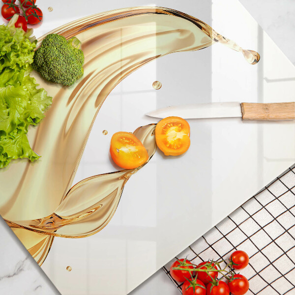 Tűzhelyvédő üveglap olivaolaj