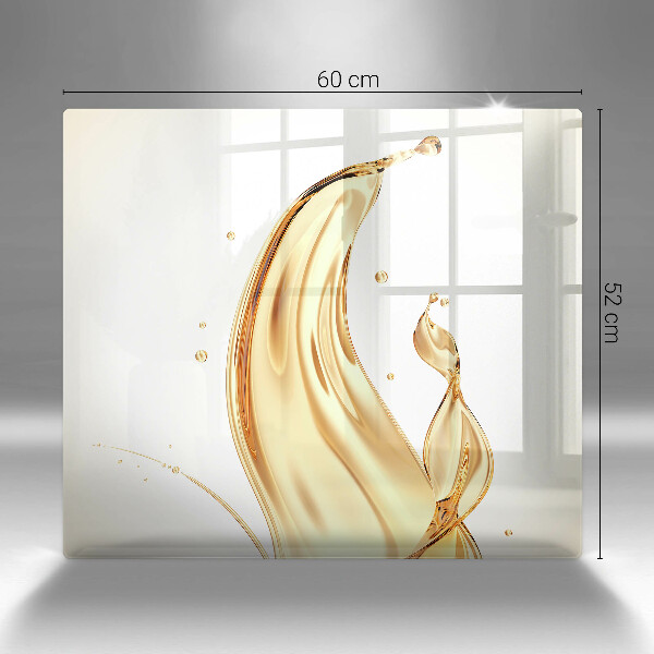 Tűzhelyvédő üveglap olivaolaj