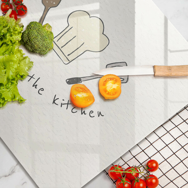 Tűzhelyvédő üveglap Master of the Kitchen