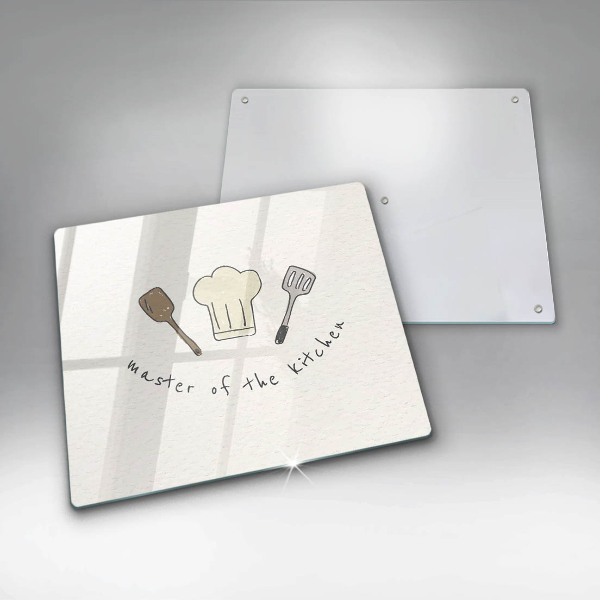 Tűzhelyvédő üveglap Master of the Kitchen