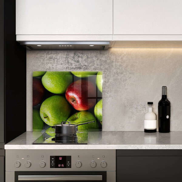 Tűzhelyvédő üveglap Lédús alma