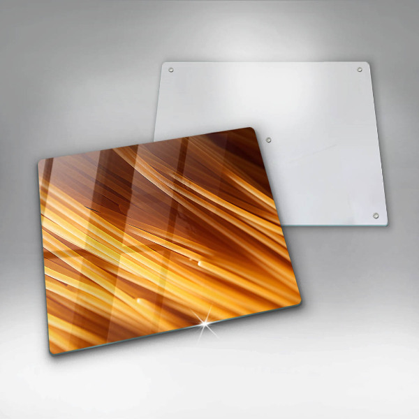 Tűzhelyvédő üveglap Spagetti tészta