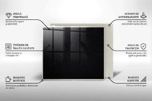 Tűzhelyvédő üveglap Palatábla