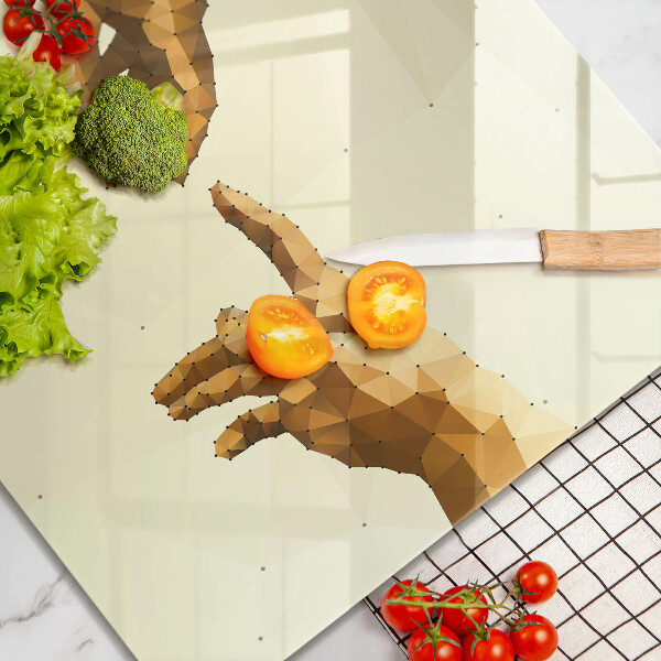 Tűzhelyvédő üveglap Ádám kezeinek teremtése