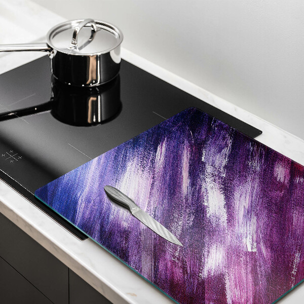 Tűzhelyvédő üveglap Festék absztrakció