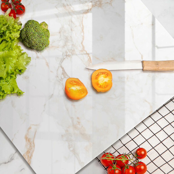 Tűzhelyvédő üveglap Elegáns márvány kő