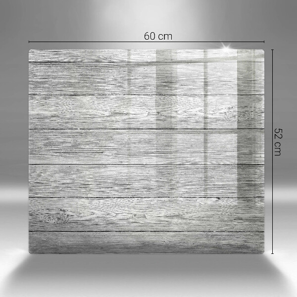 Tűzhelyvédő üveglap Régi fa táblák