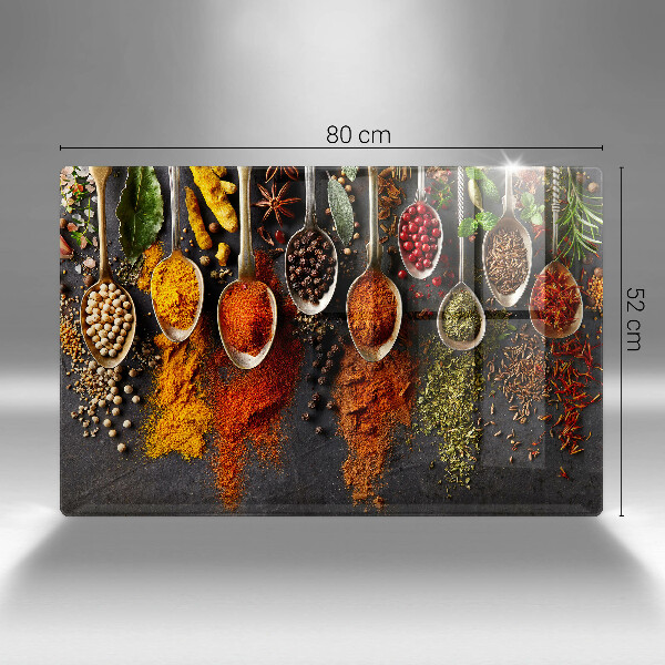 Főzőlap védő üveglap Fűszeres kanalak