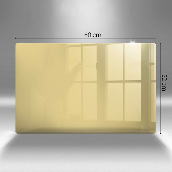 Tűzhelyvédő Sárga