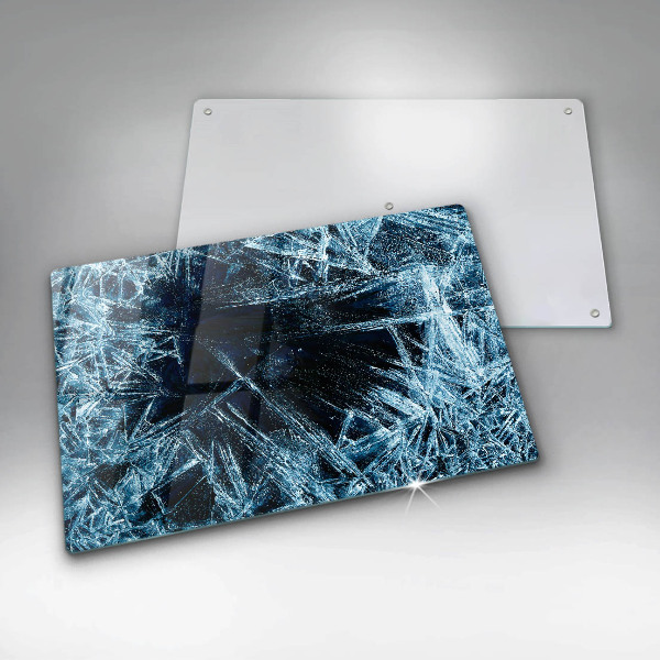 Főzőlap védő üveglap Éles jég szerkezete