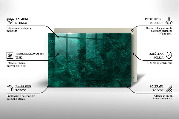 Főzőlap védő üveglap Kő háttér textúra