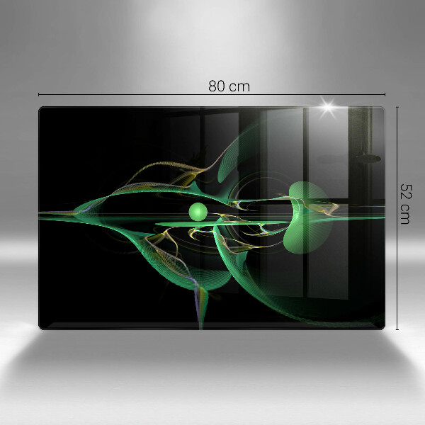 Tűzhelyvédő üveglap Modern absztrakció