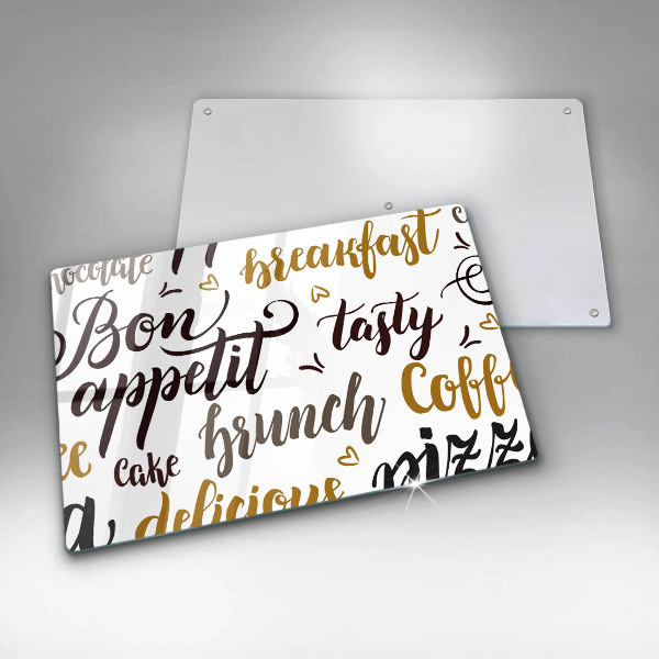 Főzőlap védő üveglap Bon appetit