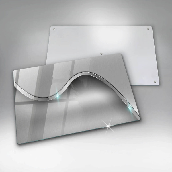 Főzőlap védő üveglap Fém absztrakció