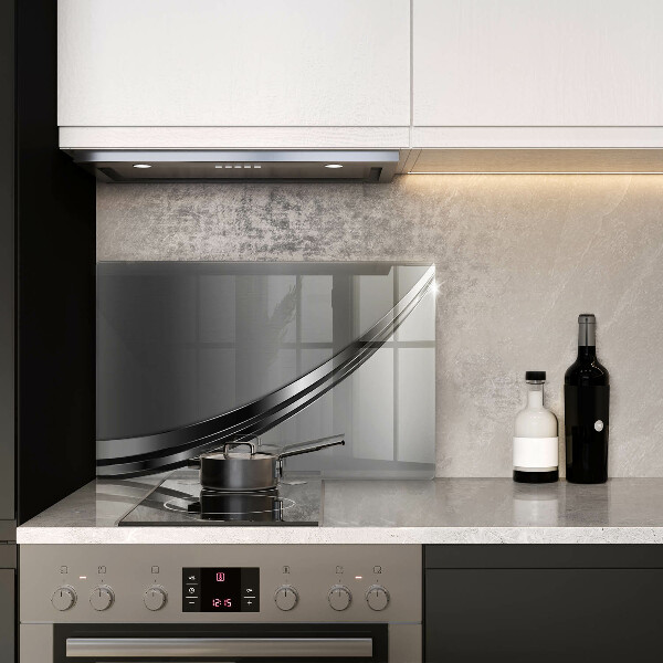 Főzőlap védő üveglap Fém absztrakció