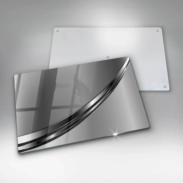 Főzőlap védő üveglap Fém absztrakció