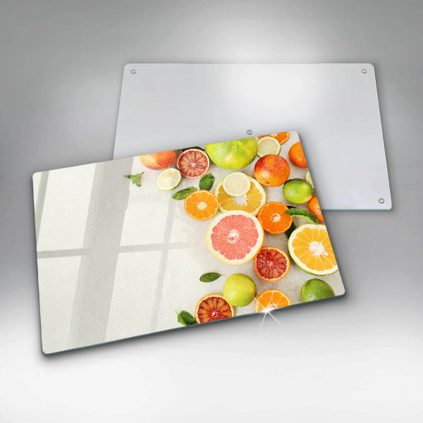 Tűzhelyvédő üveglap Citrusfélék