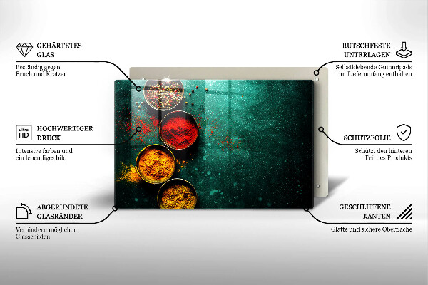 Tűzhelyvédő Keleti fűszerek