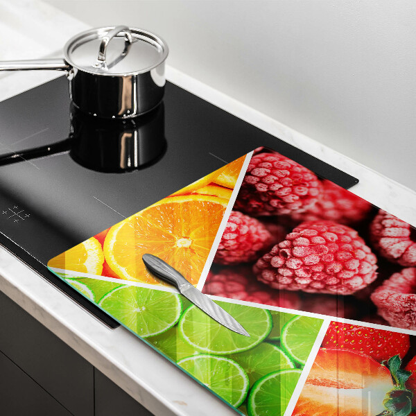 Tűzhelyvédő Színes gyümölcsök