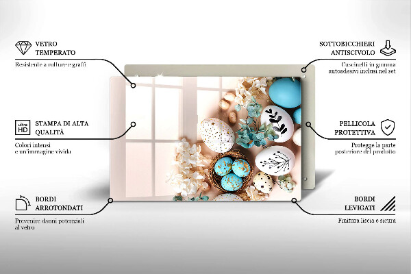 Tűzhelyvédő Húsvéti díszek