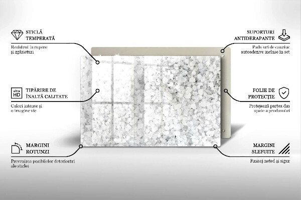 Tűzhelyvédő Só kristályok