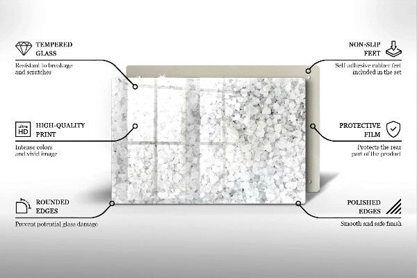 Tűzhelyvédő Só kristályok