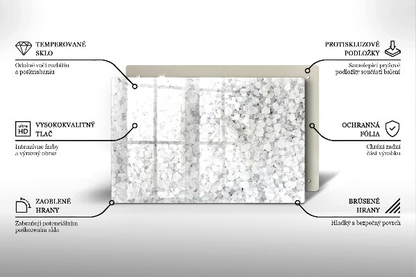 Tűzhelyvédő Só kristályok