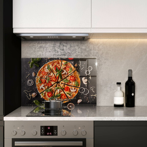 Tűzhelyvédő Pizza gombával