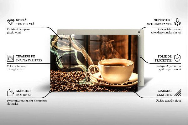 Tűzhelyvédő Csésze és kávébab