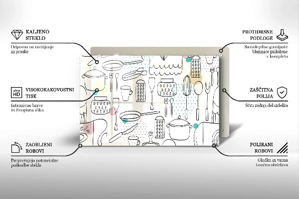 Tűzhelyvédő Konyhai kiegészítők