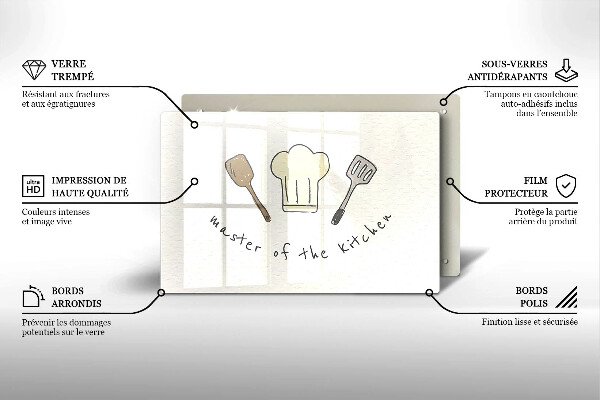 Tűzhelyvédő Master of the Kitchen