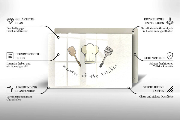 Tűzhelyvédő Master of the Kitchen