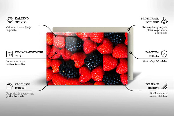 Tűzhelyvédő Málna és szeder