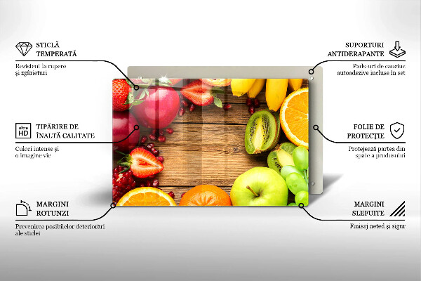 Tűzhelyvédő Friss gyümölcs
