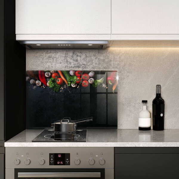 Tűzhelyvédő Színes zöldségek