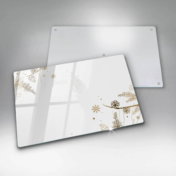 Tűzhelyvédő Téli díszek