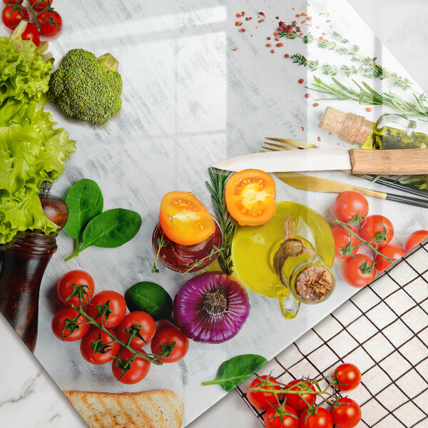 Tűzhelyvédő Zöldségek és fűszerek