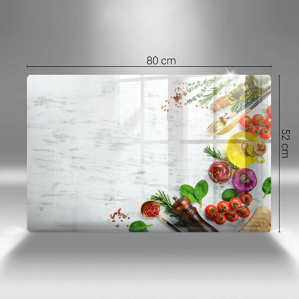 Tűzhelyvédő Zöldségek és fűszerek