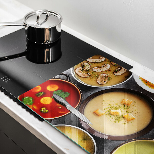 Tűzhelyvédő Színes levesek