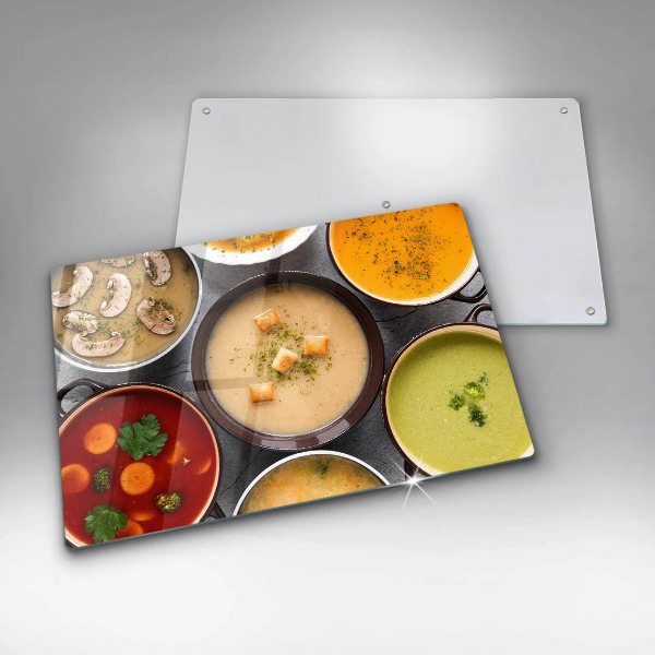 Tűzhelyvédő Színes levesek